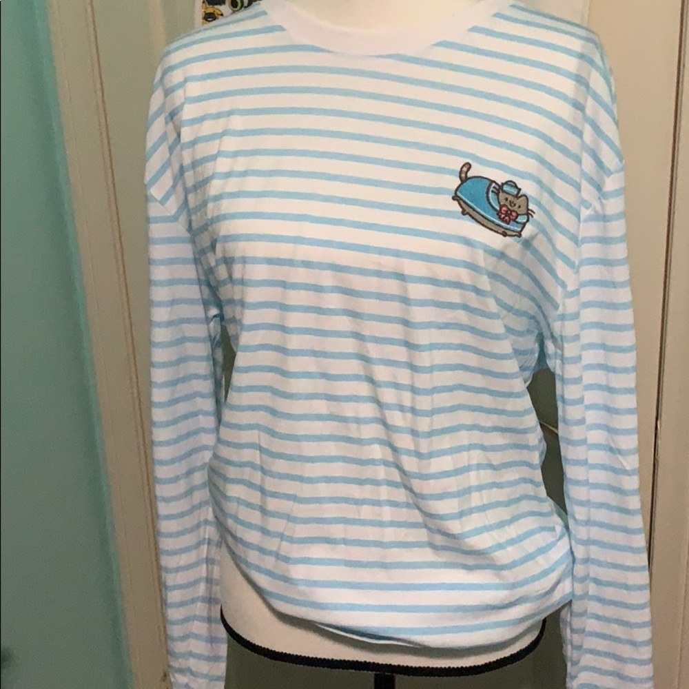 Pusheen Striped Sweatshirt